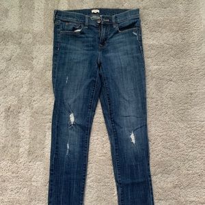 J Crew factory skinny jeans.